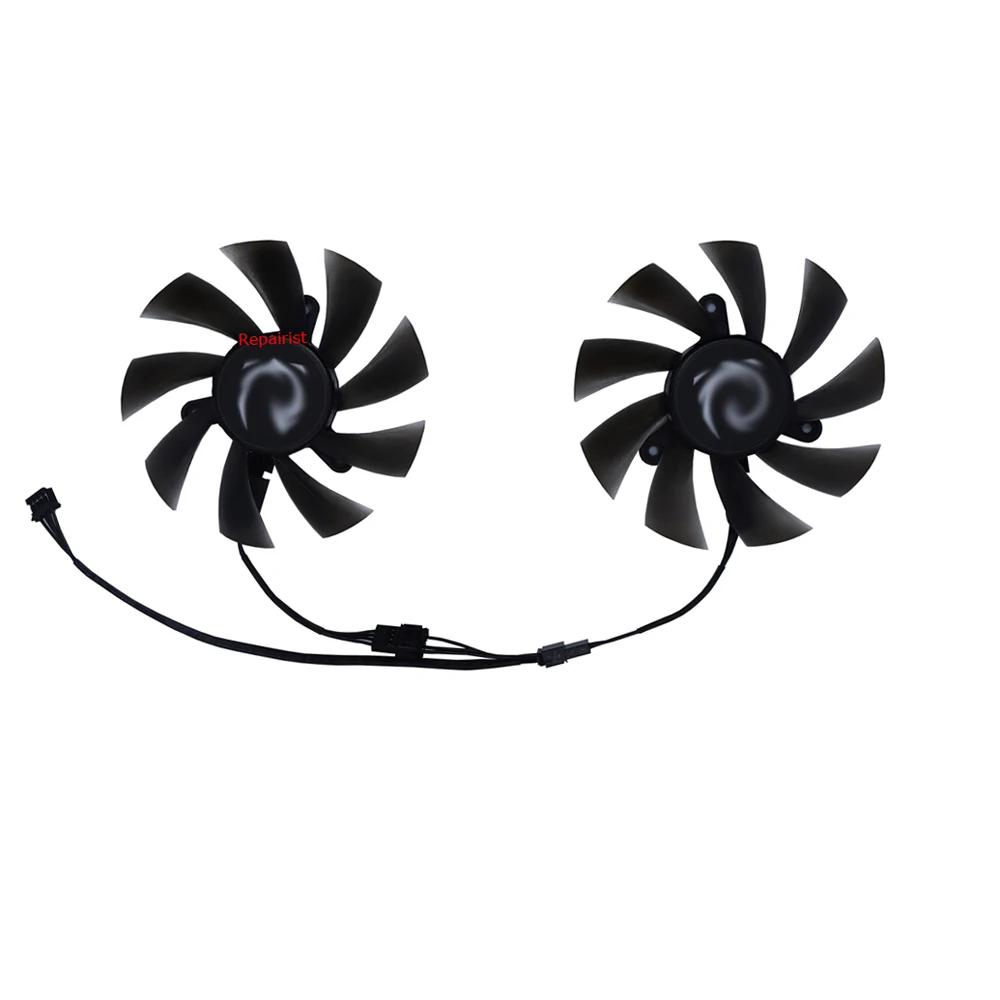 2Pcs/Set,Graphics Card Fan,GPU - огляд і ціна Rx 580 8Gb 2048Sp Gpu