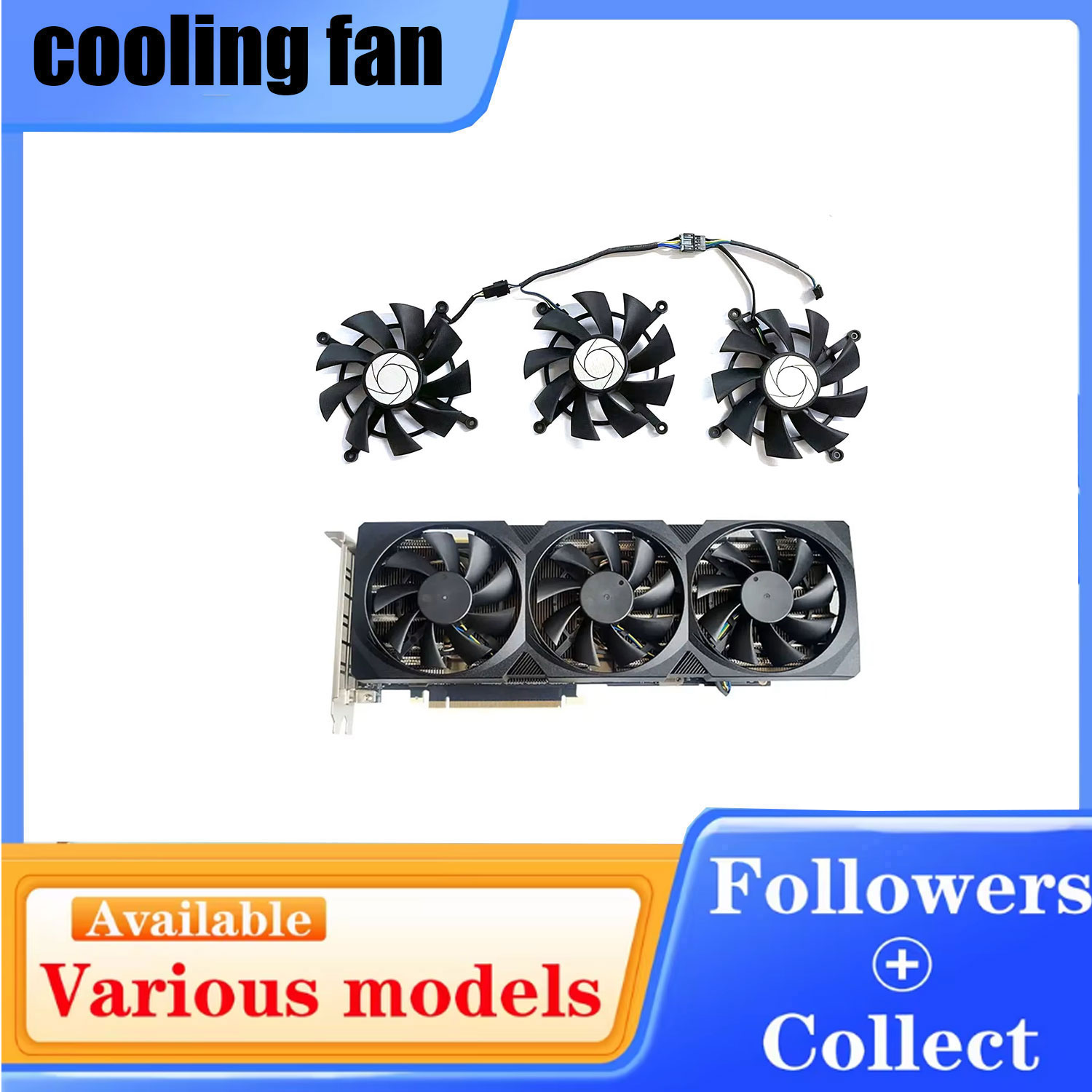 New Cooler Replacement Fan 4PI - огляд і ціна Cmp 50Hx Mining Card