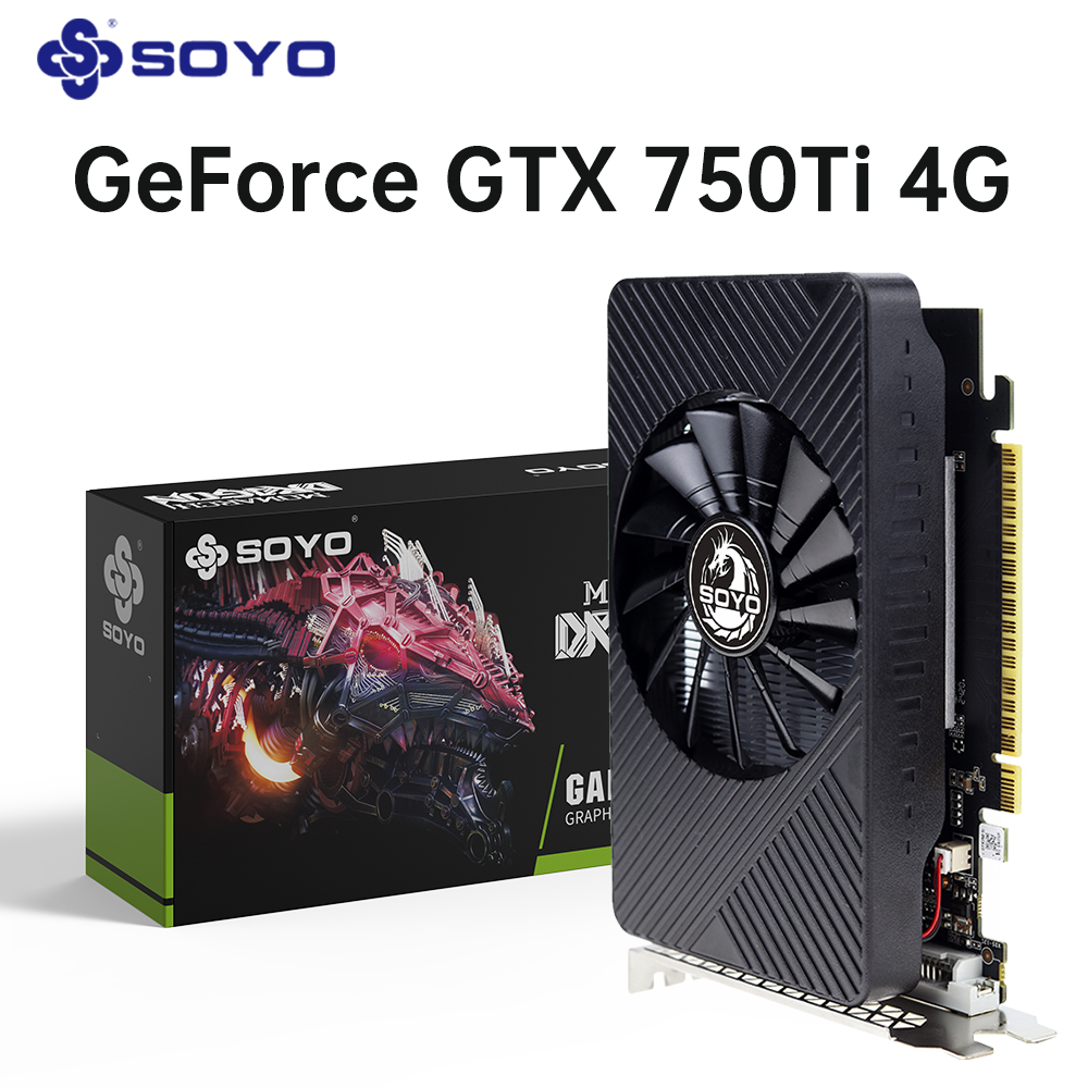 SOYO Geforce GTX 750Ti 4GB Gra - огляд і ціна Rtx 3070 8Gb Graphics Card